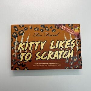 NEW in box Too Faced Kitty Likes To Scratch Eye Shadow Palette 8 Shades